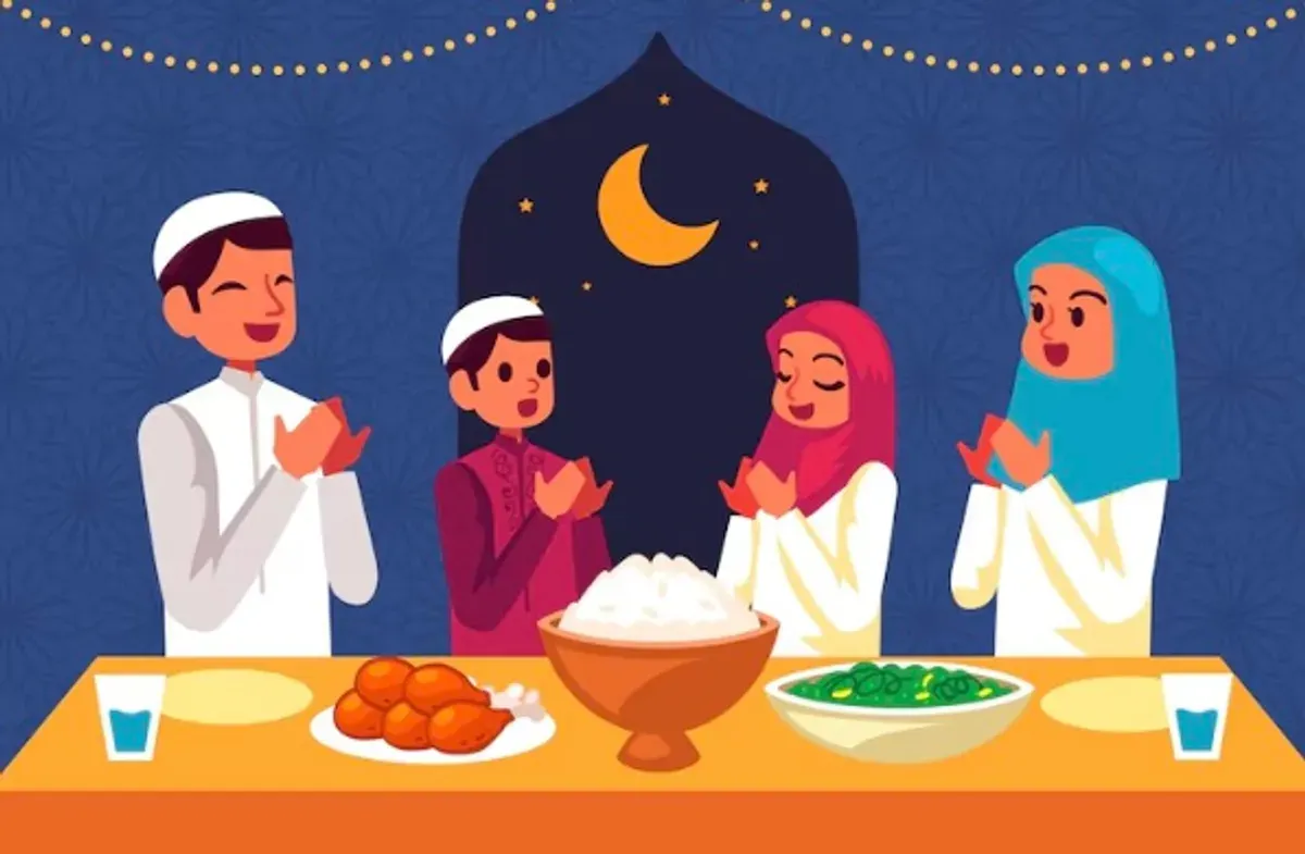Jadwal buka puasa Kota Bekasi Minggu 1 Maret 2026. (Sumber: Freepik)