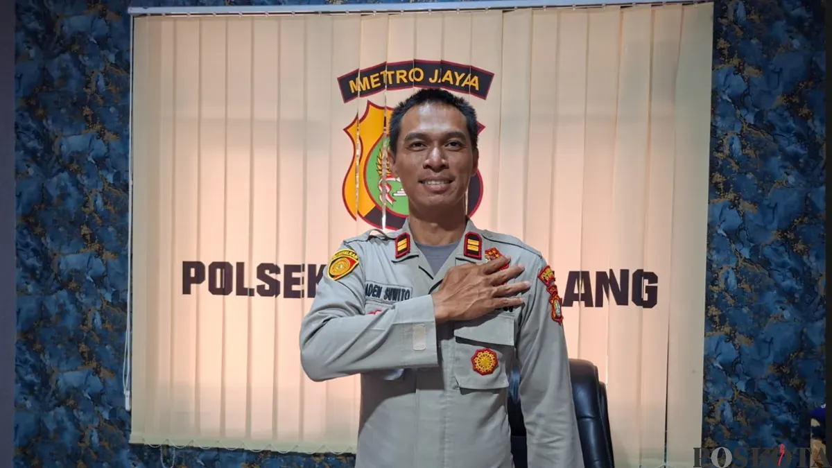 Kapolsek Tajurhalang, Iptu Raden Suwito. (Sumber: Poskota/Angga pahlevi)
