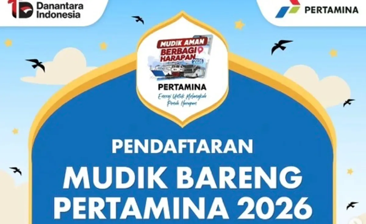 Program Mudik Gratis Lebaran 2026 Pertamina dibuka 3 Maret 2026. (Sumber: Instagram/@pertamina)