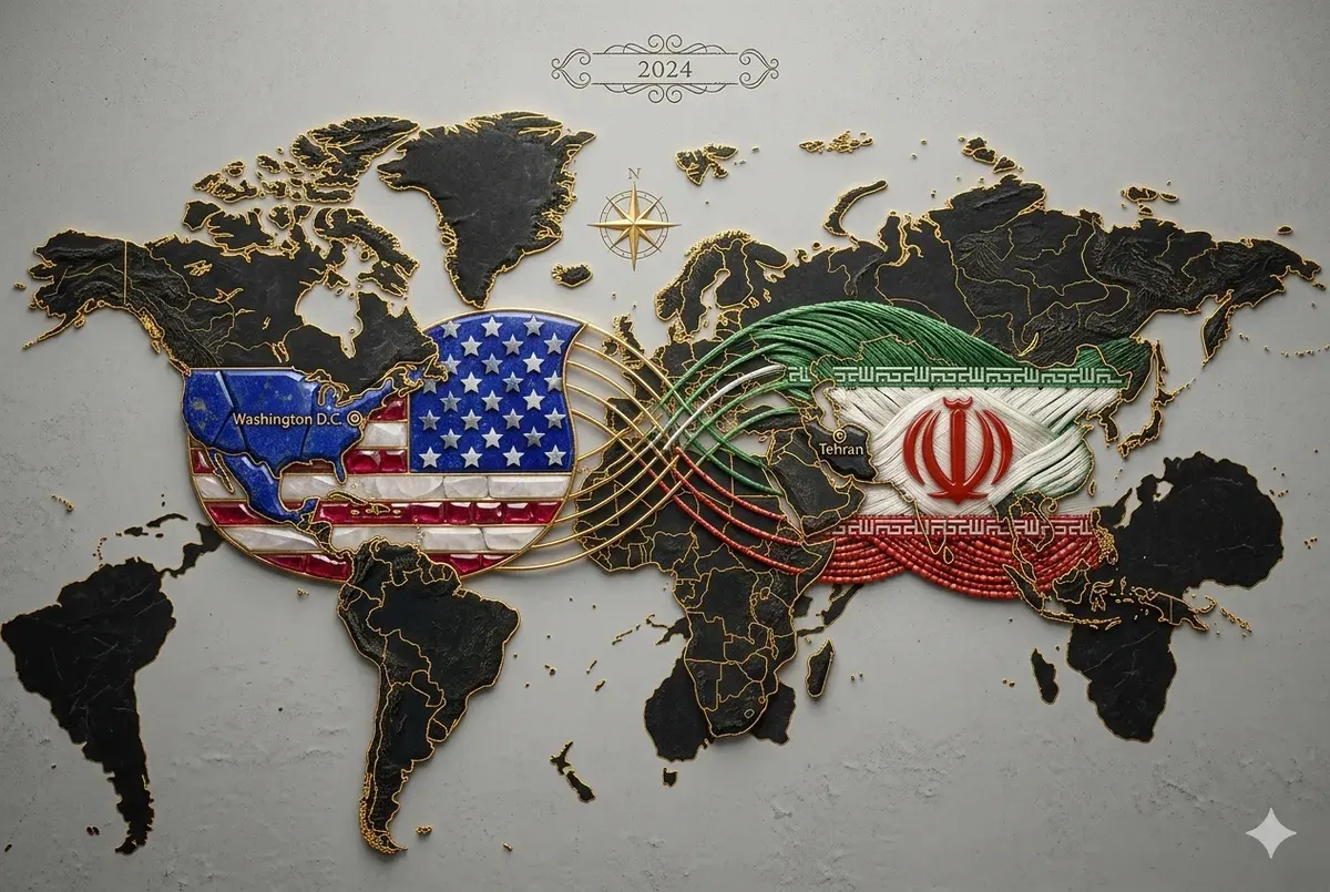 Operasi militer AS–Israel, Sabtu (28/2). membuat Situasi regional kian memanas setelah Iran melakukan serangan balasan ke beberapa pangkalan AS di Timur Tengah. (Sumber: Gemini AI)