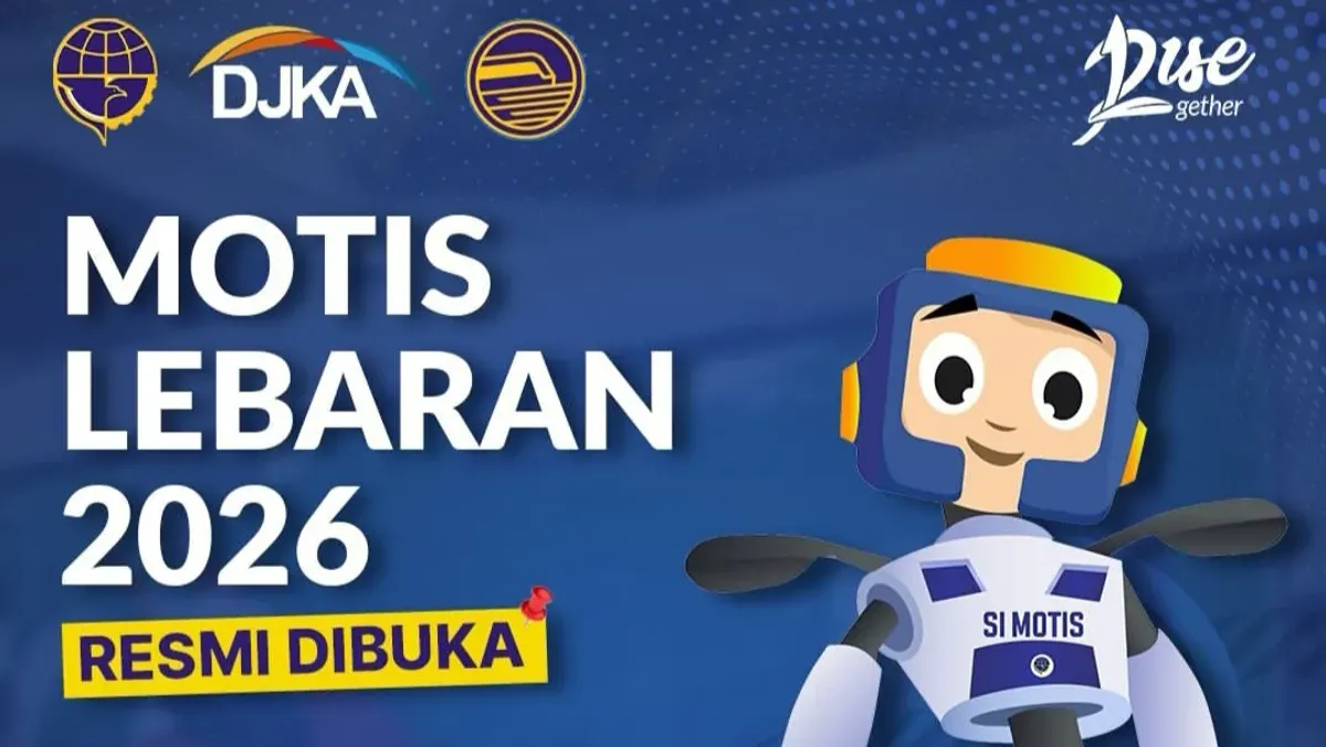 Link pendaftaran motis KAI 2026. (Sumber: Instagram/@motis_djka)