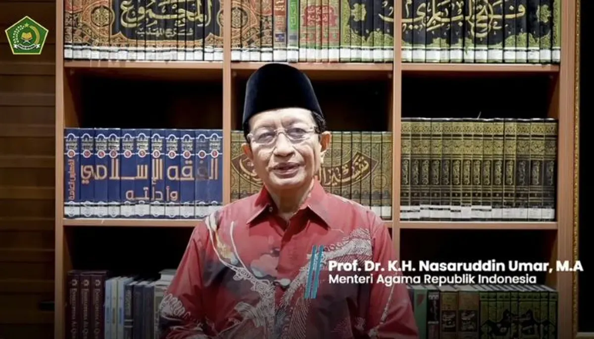 Setelah video pernyataannya viral, Menag Nasaruddin Umar meminta maaf dan menegaskan zakat tetap wajib. (Sumber: Instagram/@nasaruddin_umar)