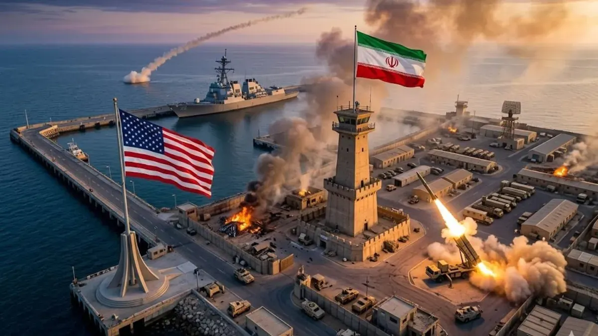 Update terbaru perang Iran vs AS-Israel (Sumber: Generated AI)