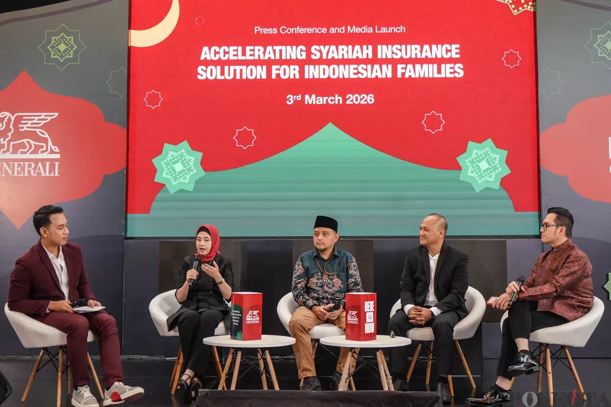 Generali Indonesia resmi luncurkan GEN Syariah Perlindungan Aman, yang merupakan produk perlindungan jiwa berbasis syariah yang memberikan manfaat yang bertumbuh, bertambah dan berkah. (Sumber: Poskota/Bilal Nugraha Ginanjar)