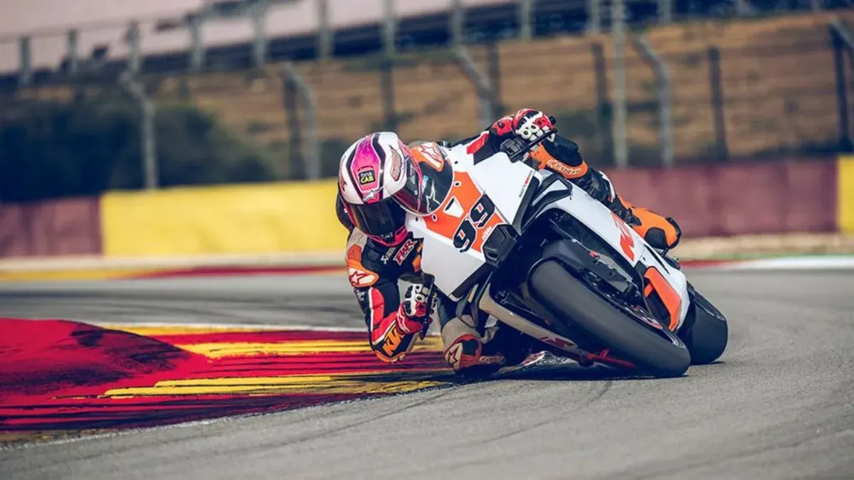 Motor KTM 990 RCR Track versi balap. (Sumber: Dok. KTM)