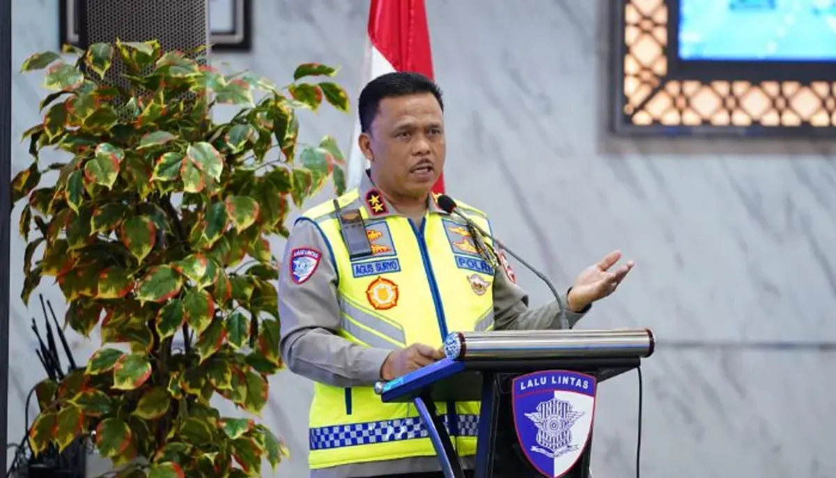 Kakorlantas Polri mengantisipasi lonjakan kendaraan saat mudik Lebaran 2026 dengan skema rekayasa lalu lintas berupa one way lokal, sepenggal, nasional, serta contra flow. (Sumber: Dok. korlantas.polri.go.id)