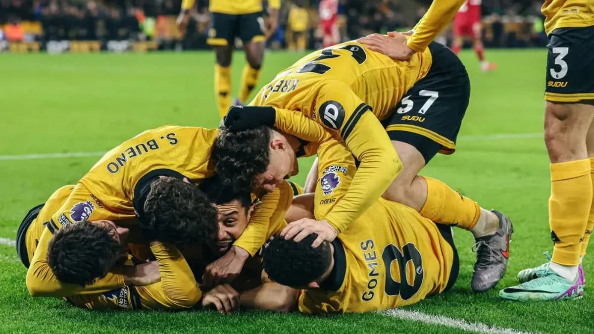 Gol injury time Andre hancurkan harapan The Reds (Sumber: Instagram/@wolves)