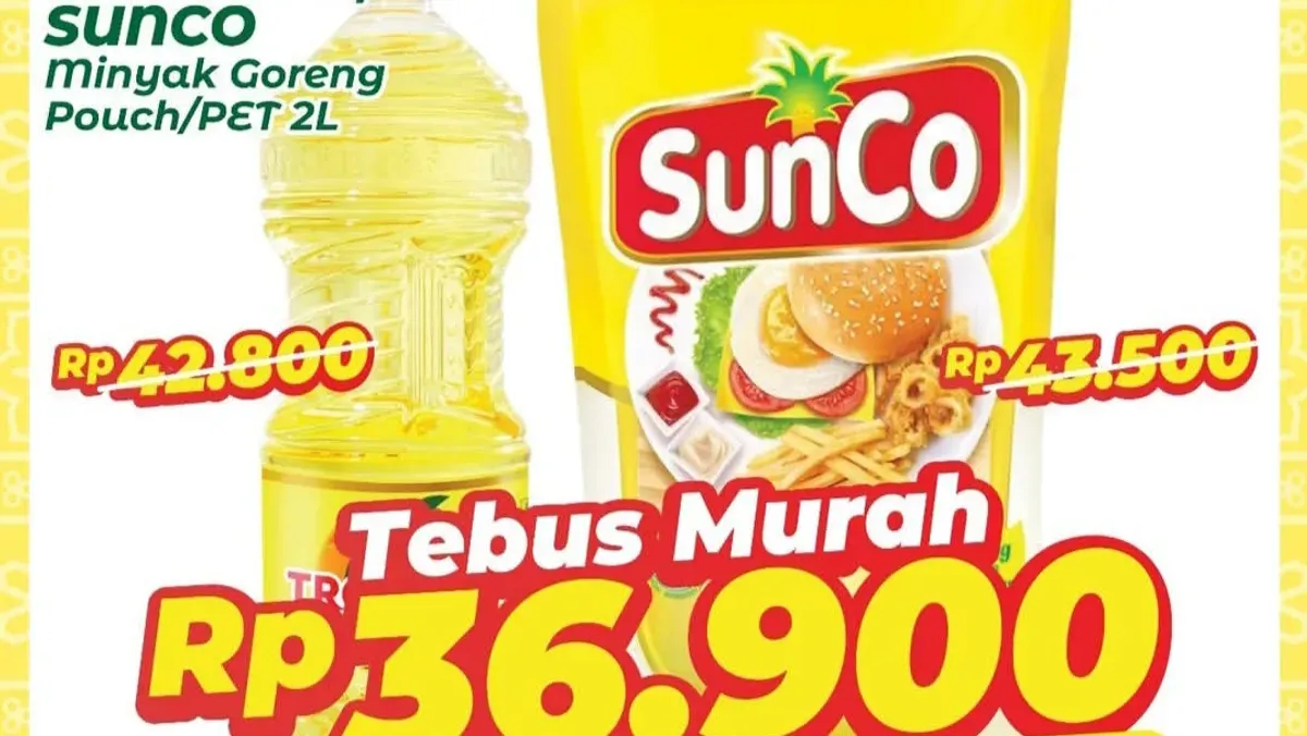 Promo Alfamart hari ini ada tebus murah minyak goreng. (Sumber: Instagram/@alfamart)