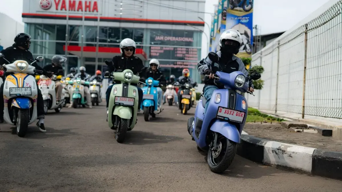 Ilustrasi tips aman berkendara saat puasa Ramadhan dari Yamaha Riding Academy. (Sumber: Yamaha)