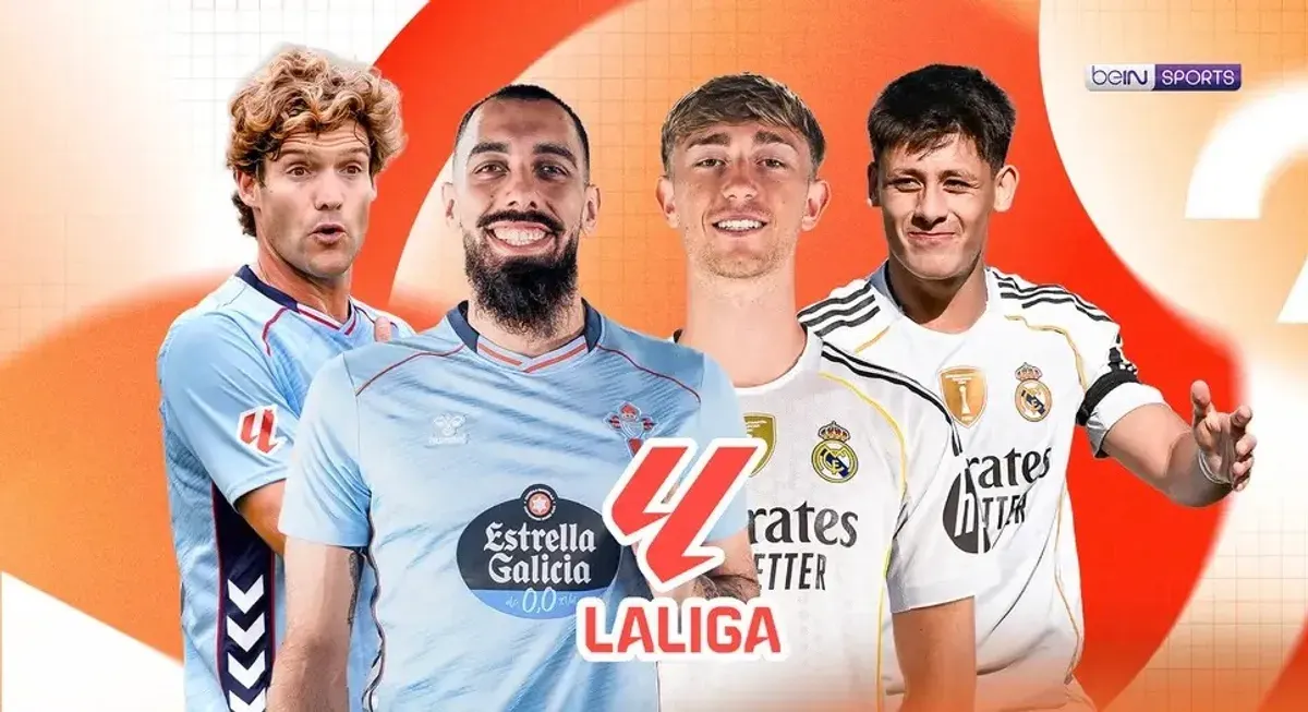 Nonton live streaming Celta Vigo vs Real Madrid di Liga Spanyol 2025/2026. (Sumber: Vidio.com.)