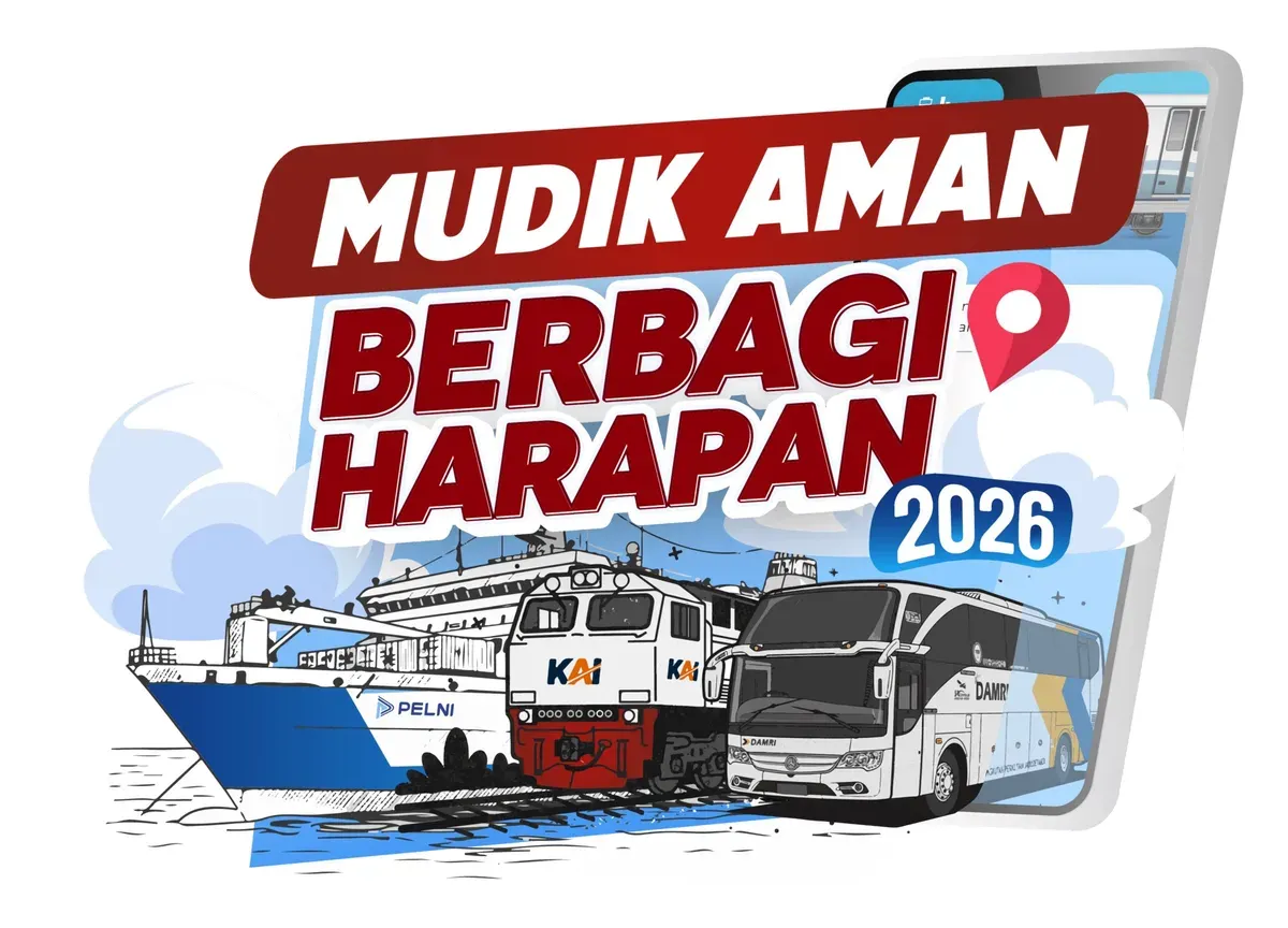 Ilustrasi mudik lebaran.(Sumber: mudikairnav.com)