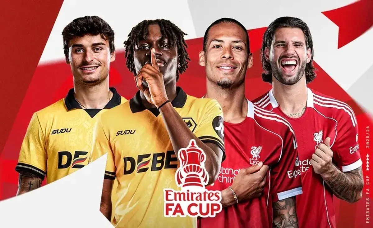 Informasi link live streaming Wolves vs Liverpool di Piala FA 2025/2026. (Sumber: Vidio.com.)