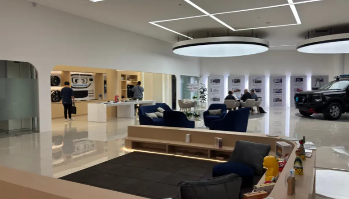 Ford RMA Indonesia menghadirkan Ford Experience Center di Sunter sebagai pusat pengalaman otomotif modern dengan tiga zona utama. (Sumber: Poskota/Aldi Harlanda Irawan)