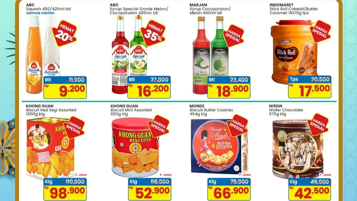 Katalog promo Indomaret hari ini, 6 Maret 2026. (Sumber: Instagram/@indomaret)