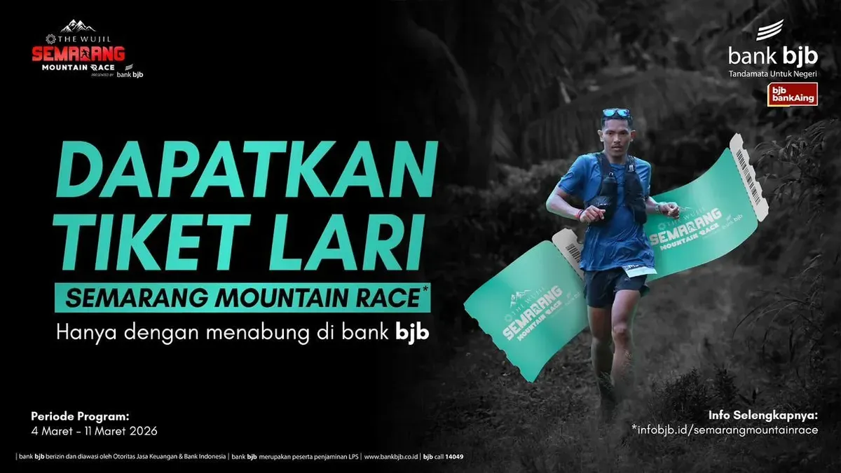 bank bjb Hadirkan Promo Spesial Semarang Mountain Race 2026. (Sumber: Dok. bank bjb)