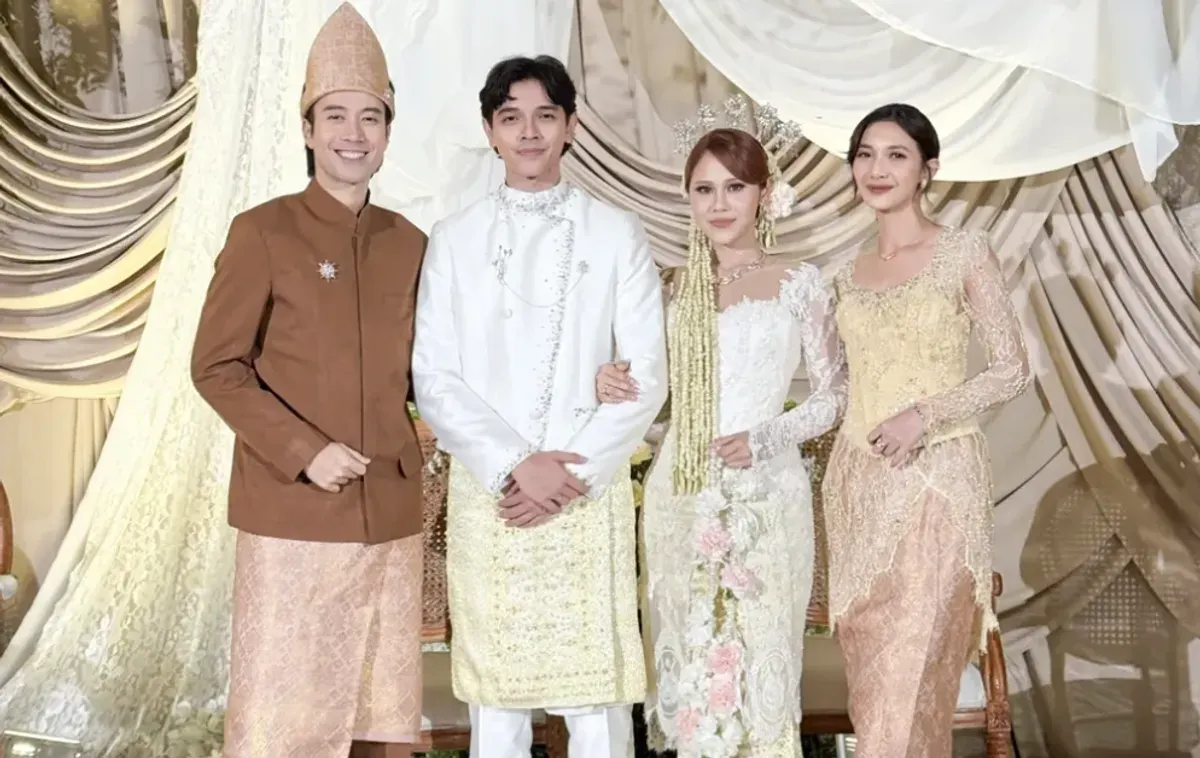 Nadin Amizah dan Vidi Aldiano memiliki hubungan keluarga sebagai ipar setelah pernikahan Nadin dengan Faishal Tanjung, adik dari Sheila Dara Aisha. (Sumber: Instagram/@vidialdiano)