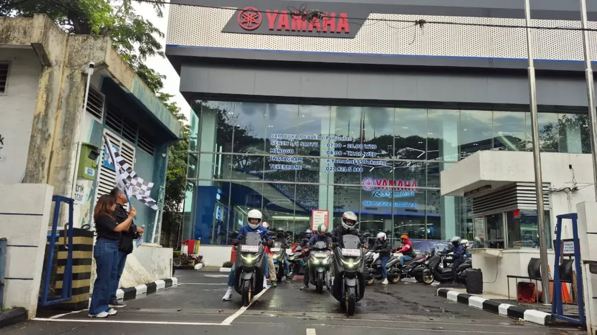 Yamaha menggelar event Yamaha Members Ride Connection bagi pengguna aplikasi My Yamaha Motor. (Sumber: Dok. Yamaha)