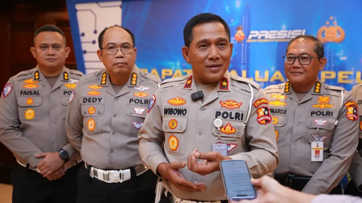 Dirregident Korlantas Polri Brigjen Wibowo mengimbau kepada masyarakat untuk waspada saat membeli kendaraan bekas. (Sumber: Dok. Korlantas Polri)