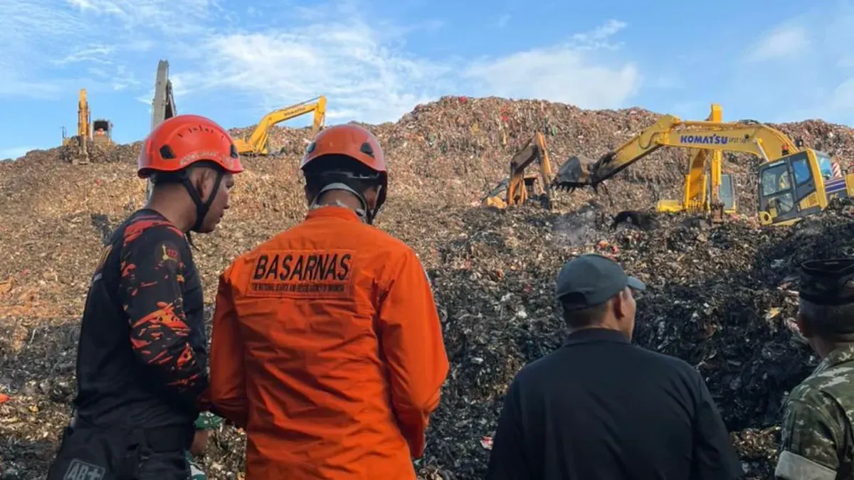 TPST Bantargebang, Bekasi, Jawa Barat. (Sumber: Dok. SAR Jakarta)