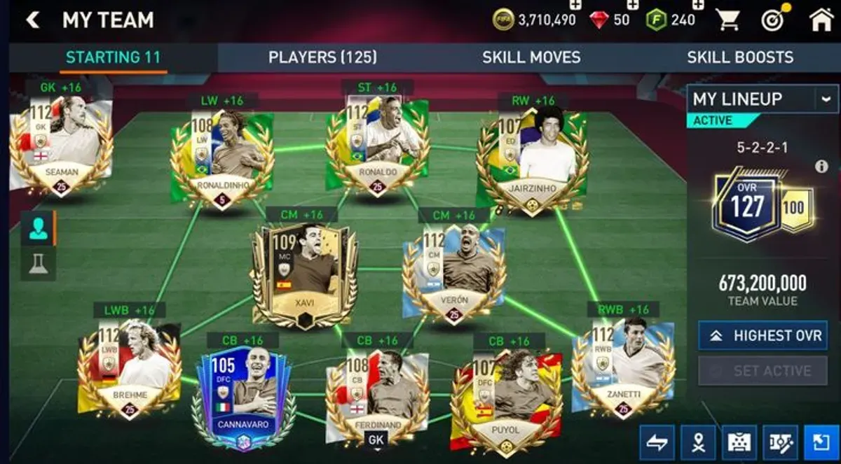 Tampilan permainan FC Mobile yang menghadirkan berbagai event musiman serta hadiah gratis melalui kode redeem resmi dari EA Sports. (Sumber: Dok/FC Mobile)