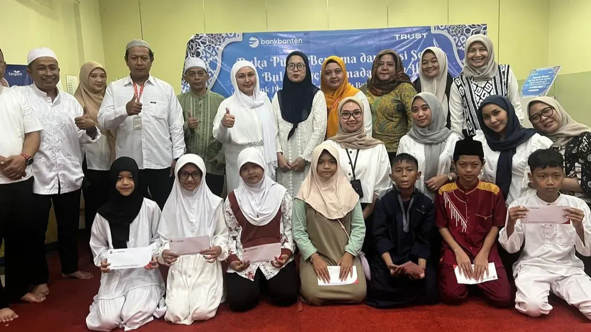 Bank Banten menggelar kegiatan Buka Puasa Bersama di Grha Bank Banten Kota Serang, Kamis, 12 Maret 2026. (Sumber: Dok. Istimewa)