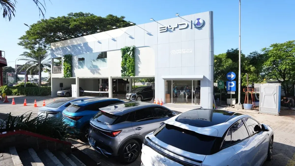 BYD Motor Indonesia mencatat pertumbuhan kendaraan listrik di Indonesia semakin pesat. (Sumber: BYD)