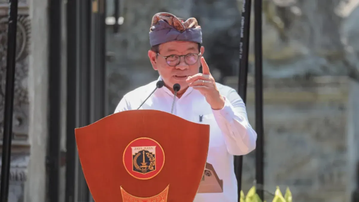 Gubernur DKI Jakarta Pramono Anung akan memperketat aturan WFH ASN setiap Jumat. (Sumber: Kominfo)