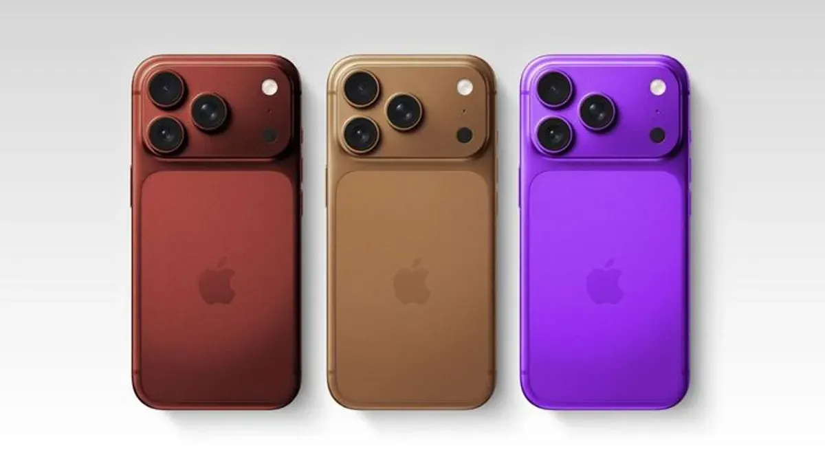 Render iPhone 18 Pro terbaru yang dirumorkan hadir dengan peningkatan kapasitas baterai minimal, namun dibekali chipset A20 Pro berbasis teknologi 2nm untuk efisiensi daya yang lebih tinggi. (Sumber: Dok/iPhone)