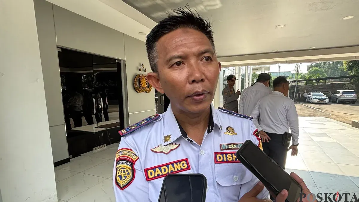 Kabid Lalu Lintas Dishub Kabupaten Bogor, Dadang Kosasih. (Sumber: Poskota/Giffar Rivana)