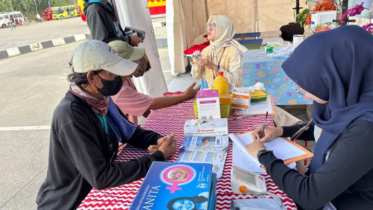 Kementerian Kependudukan dan Pembangunan Keluarga/BKKBN menghadirkan Posko JAWARA MUDIK (Jaga Keluarga Wujudkan Anak Bebas Stunting di Jalur Mudik). (Sumber: Istimewa)