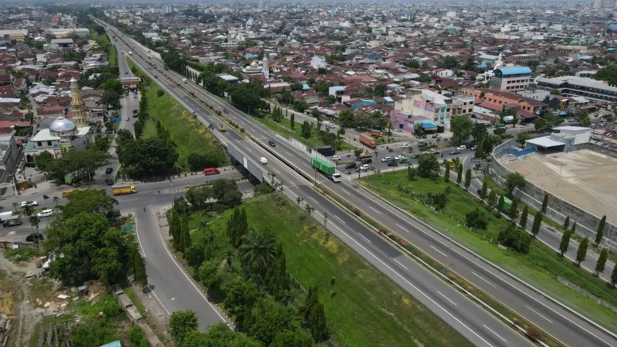 Ruas Tol Medan-Kualanamu-Tebing Tinggi (MKTT). (Sumber: Dok. PT Jasa Marga)