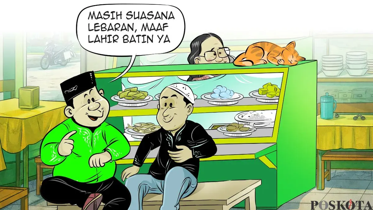 Obrolan Warteg: Kembali ke Fitri, edisi Kamis, 26 Maret 2026. (Sumber: Poskota/Arif Setiadi)