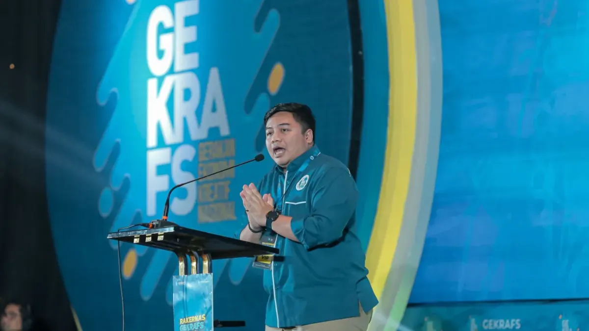 Ketua Umum Gekrafs, Kawendra Lukistian. (Sumber: Istimewa)