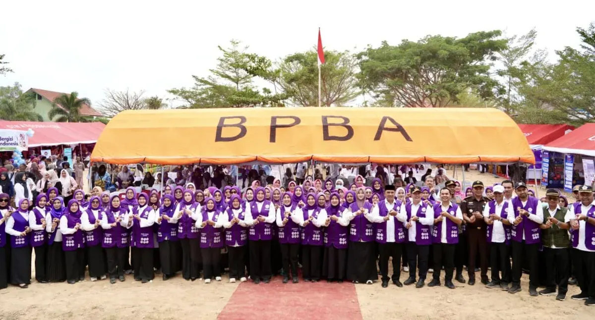 Peringatan Hari Posyandu Nasional 2026 di Gampong Geudeumbak, Kecamatan Langkahan, Kabupaten Aceh Utara, Aceh, Rabu, 29 April 2026. (Sumber: Dok. Kemendagri)