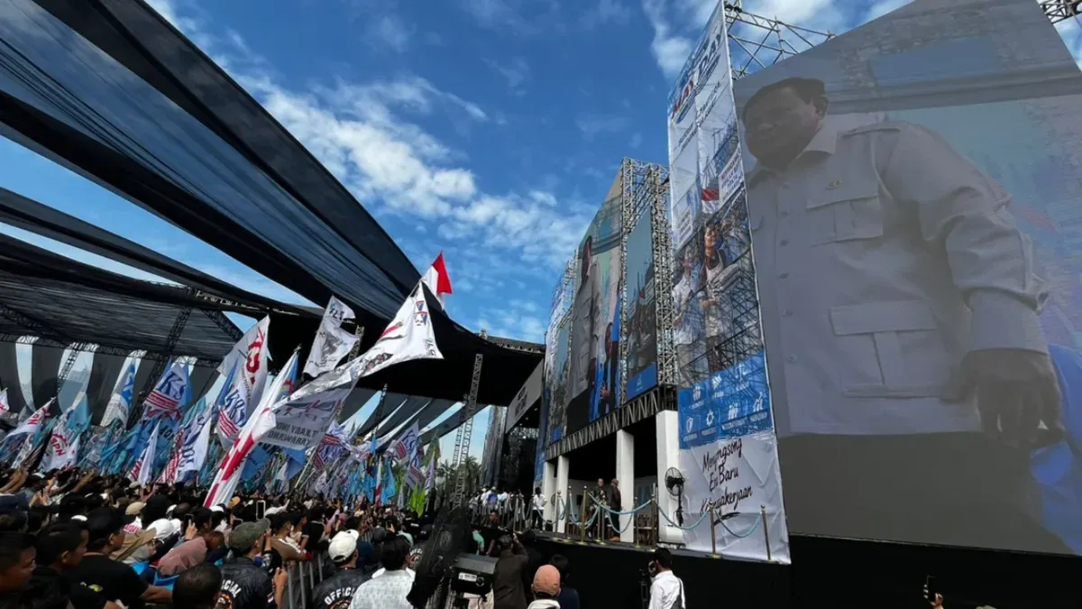 Suasana Kemeriahan Perayaan Hari Buruh Internasional 2026 di kawasan Monas, Jakarta Pusat. (Sumber: PLN UID Jakarta Raya)