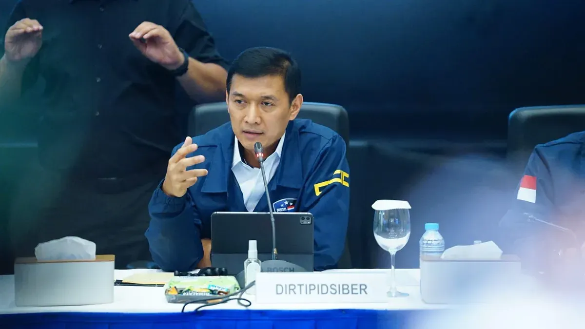 Direktur Tindak Pidana Siber Bareskrim Polri, Brigjen Pol Himawan Bayu Aji. (Sumber: Dok. Bareskrim Polri)