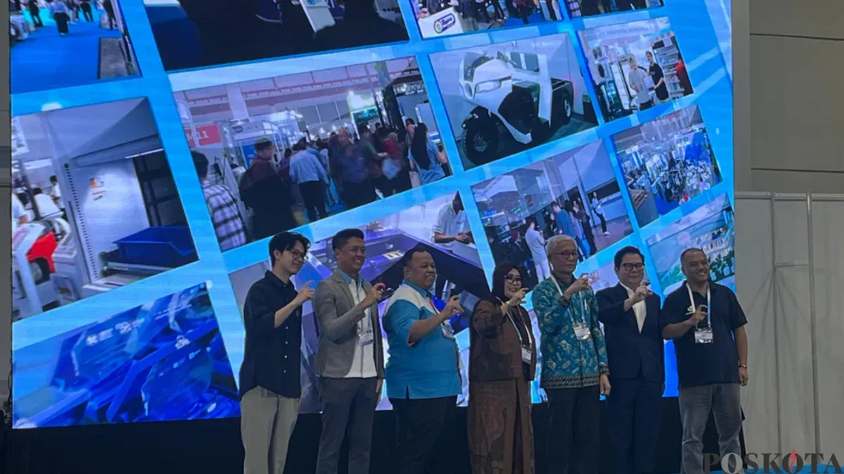 Pameran International Indonesia Seafood & Meat Expo (IISM) dan Indonesia Cold Chain Expo 2026 di NICE PIK 2, Rabu, 6 Mei 2026. (Sumber: Poskota/Pandi Ramedhan)