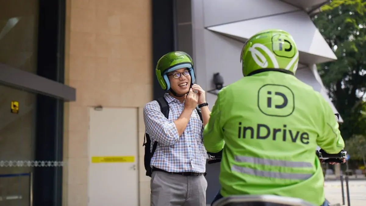 Ilustrasi inDrive merespons Peraturan Presiden (Perpres) Nomor 27 Tahun 2026 tentang Perlindungan Pengemudi Transportasi Online. (Sumber: InDrive)