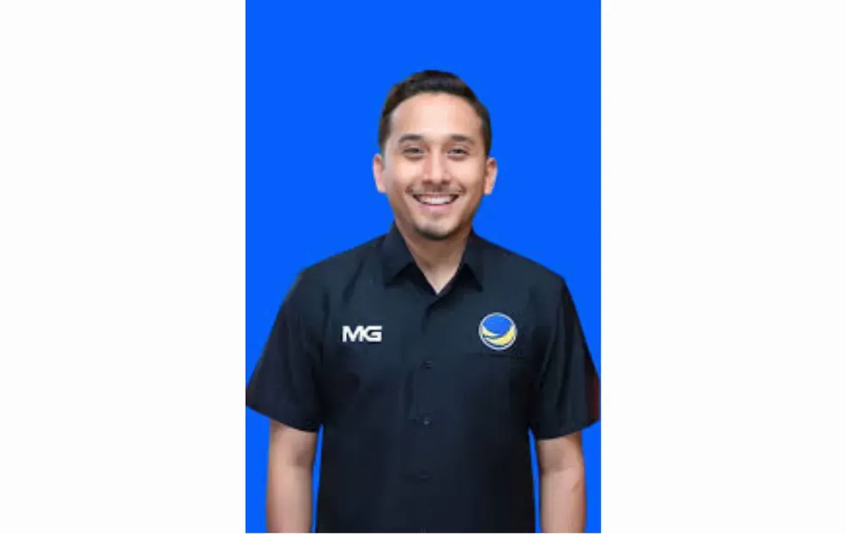 Sosok Kevin Gusnadi yang tengah menjadi sorotan publik setelah kemunculannya bersama Ayu Ting Ting viral di media sosial. (Sumber: Dok.NasDem)