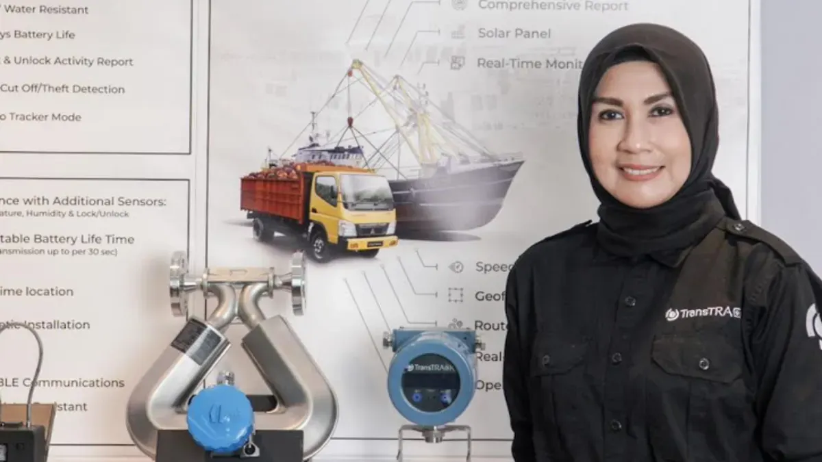 Founder dan CEO TransTRACK, Anggia Meisesari. (Sumber: Istimewa)