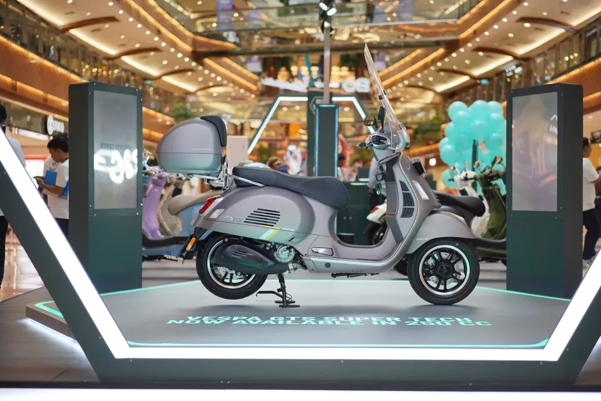 Piaggio Indonesia resmi memperkenalkan Vespa GTS Super Tech 250 (Sumber: Piaggio Indonesia)