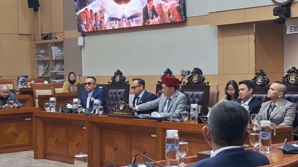 Rapat Komisi III Dewan Perwakilan Rakyat (DPR), Kamis, 1 Oktober 2026. (Sumber: Istimewa)