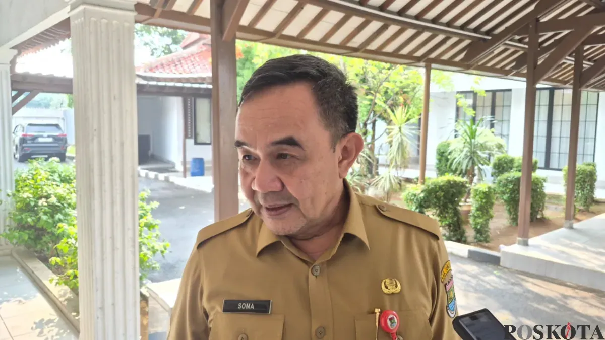 Sekda Kabupaten Tangerang, Soma Atmaja. (Sumber: Poskota/Veronica)