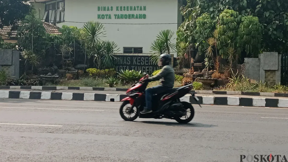 Kantor Dinkes Kota Tangerang, Senin, 5 Oktober 2026. (Sumber: Poskota/Rizki Gojali)