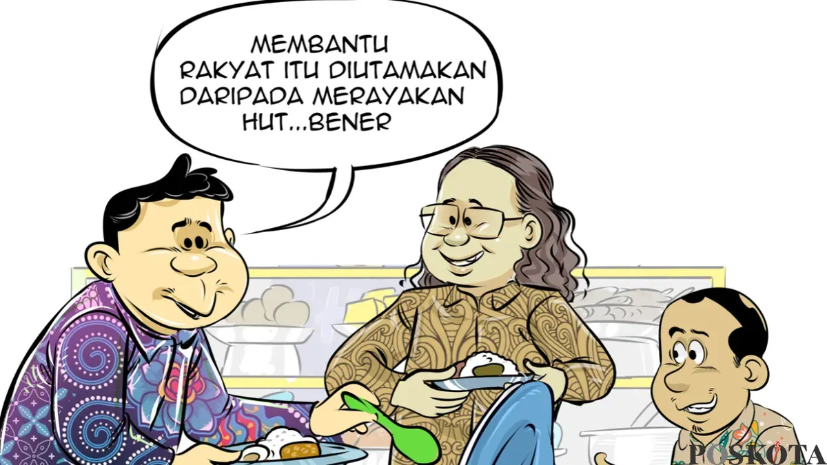 Ilustrasi Obrolan Warteg, Senin, 5 Oktober 2026. (Sumber: Poskota/Arif Setiadi)
