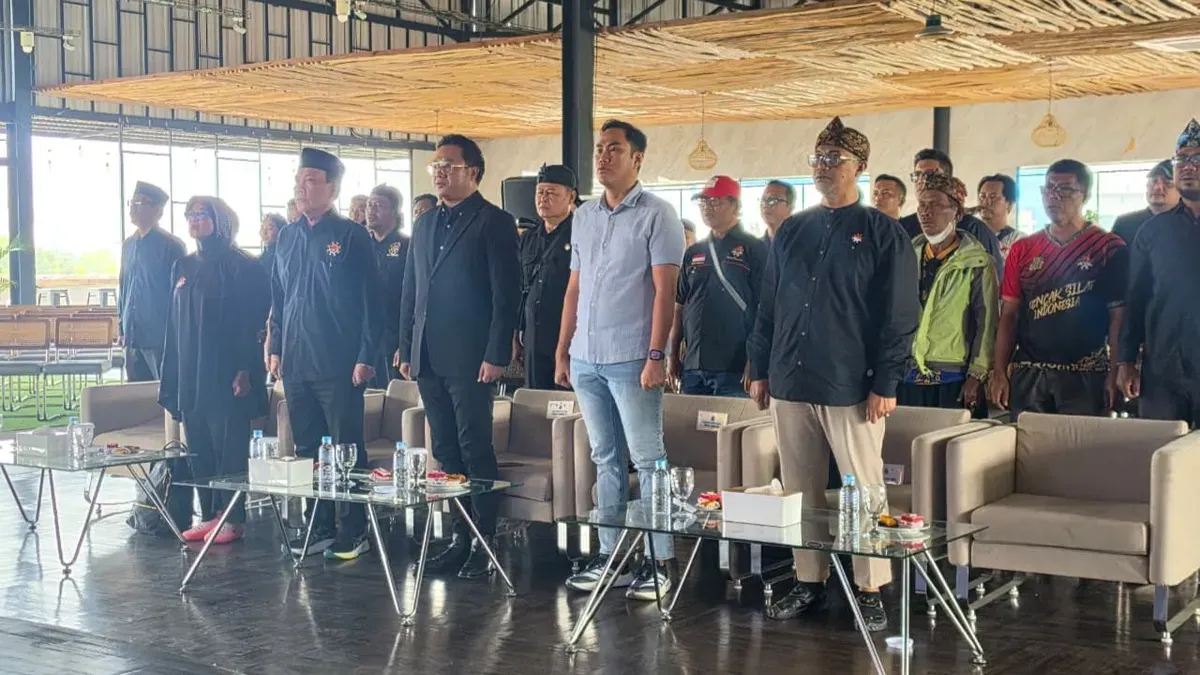 Anggota DPRD Jabar, Abdul Karim menghadiri Musyawarah PPS Satria Muda Indonesia Komisariat Daerah jabaryang digelar di Rooftop Gedung DPRD Jabar, Kota Bandung, Sabtu, 12 September 2026. (Sumber: Dok. Istimewa)