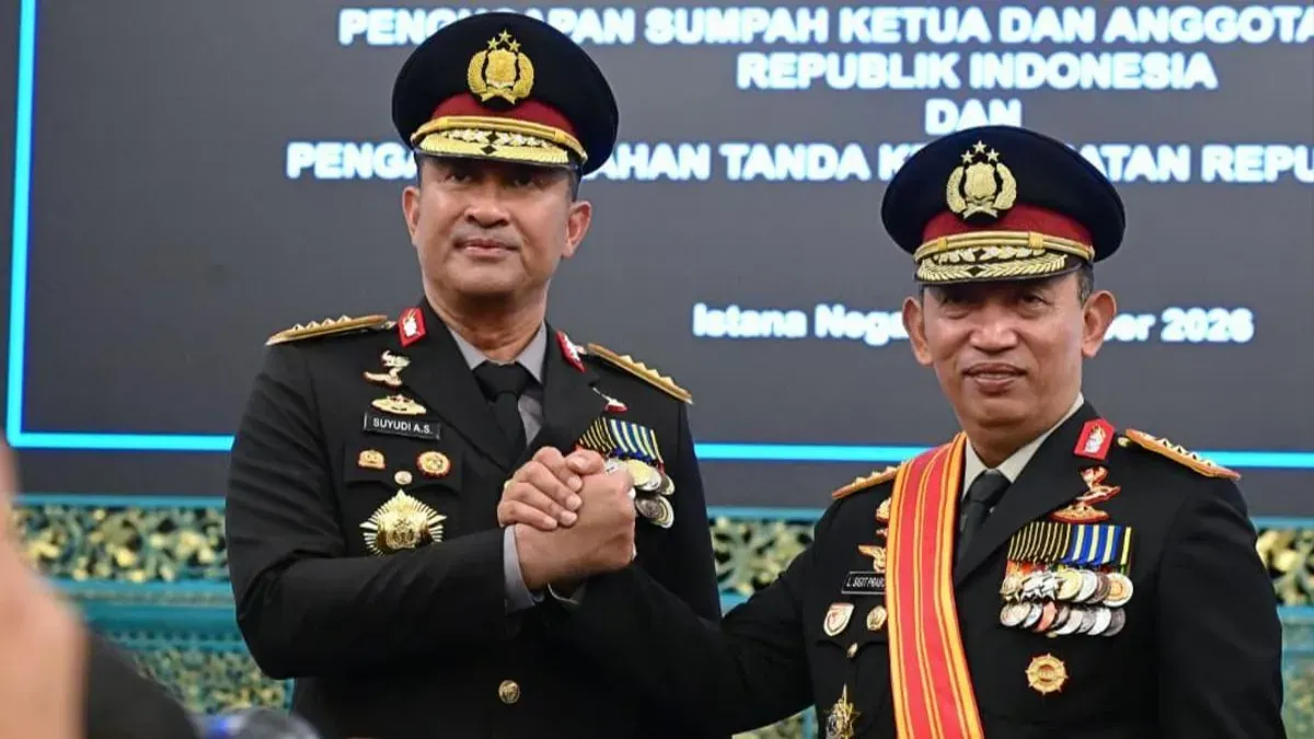 Kapolri Jenderal Polisi Suyudi Ario Seto (kiri). (Sumber: Dok. Kemensetneg)