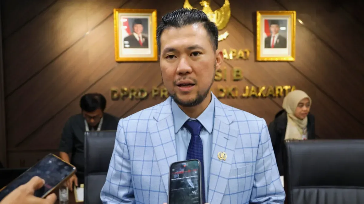 Ketua Pansus Tata Kelola Perparkiran DPRD DKI Jakarta, Jupiter. (Sumber: ddjp)
