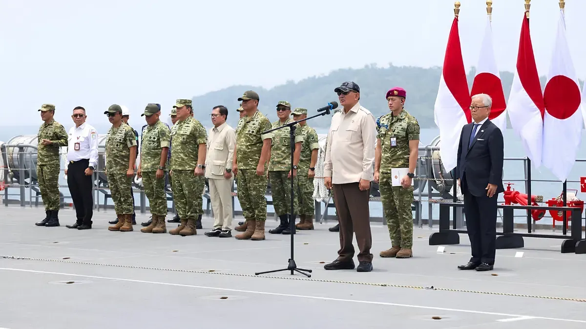 Bantuan penanganan karhutla oleh Pemerintah Jepang resmi berakhir karena Pemerintah Indonesia menganggap bisa menanganinya secara mandiri. (Sumber: Dok. Instagram/@sjafrie.sjamsoeddin)