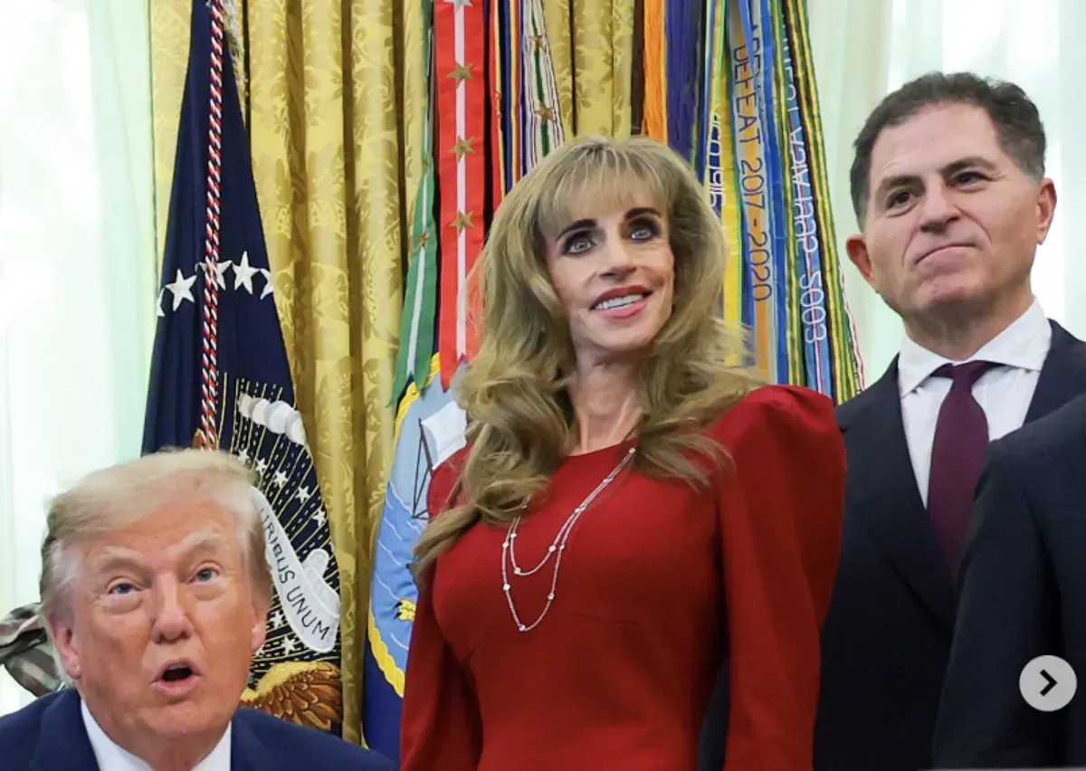 Susan Dell bersama Michael Dell mendukung program Trump Accounts dengan komitmen donasi US$6,25 miliar untuk membantu anak-anak di Amerika Serikat. (Sumber: Instagram)